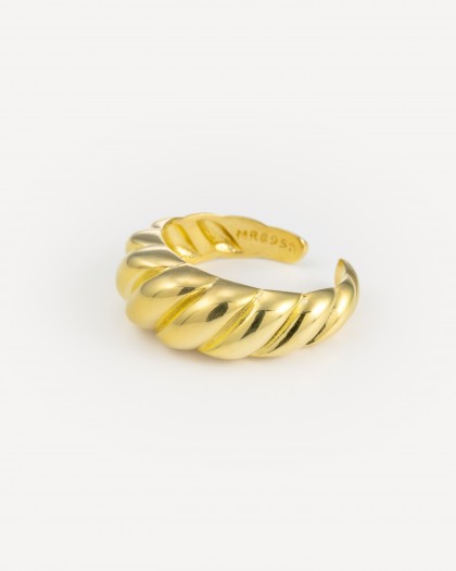 Anillo Ajustable Spiral Doré