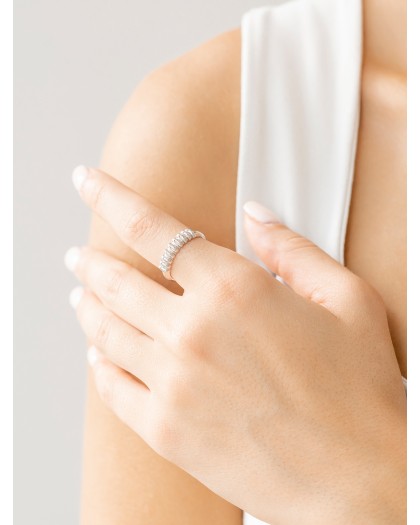 Anillo Ajustable Brave Plata