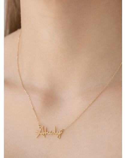 Collar con nombre Autograph Doré