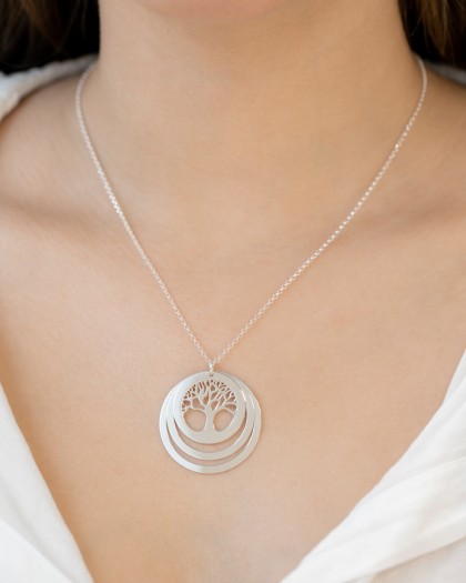 Collar Árbol de la Vida Plata