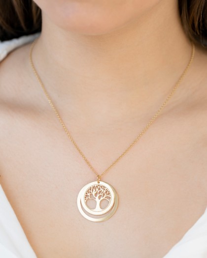 Collar Árbol de la Vida Doré