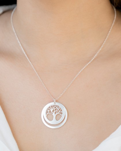 Collar Árbol de la Vida Plata