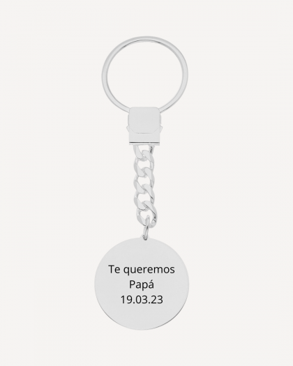 Llavero de Plata Arbol de la vida