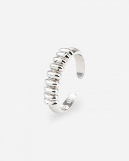 Anillo Ajustable Brave Plata