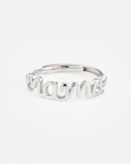 Anillo Mamá Ajustable Plata