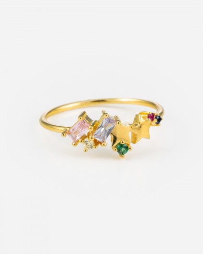 Anillo estrellas Doré