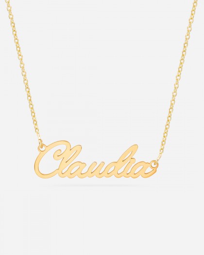 Collar con nombre Évora Doré