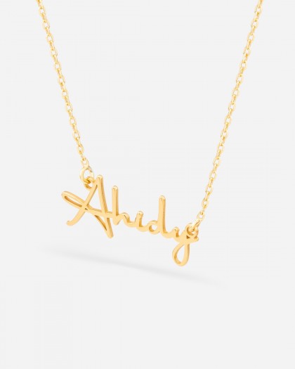 Collar con nombre Autograph Doré