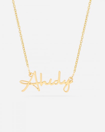 Collar con nombre Autograph Doré