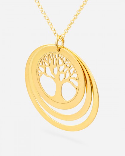 Collar Árbol de la Vida Doré