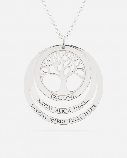 Collar Árbol de la Vida Plata
