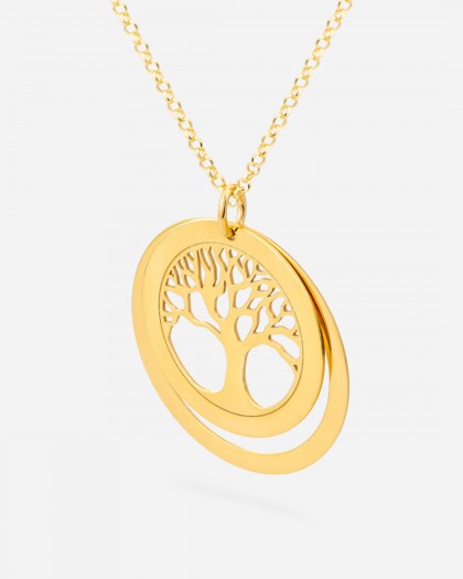 Collar Árbol de la Vida Doré