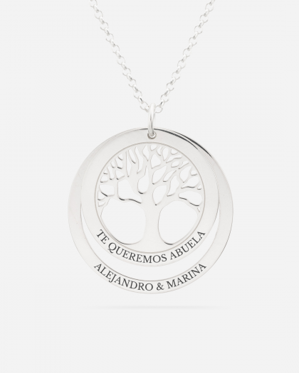 Collar Árbol de la Vida Plata