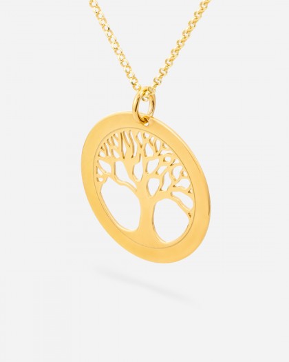 Collar Árbol de la Vida Doré