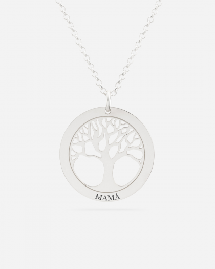 Collar Árbol de la Vida Plata
