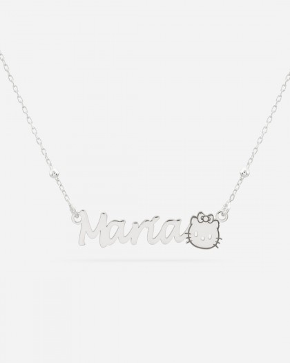 Collar con nombre mimi Plata
