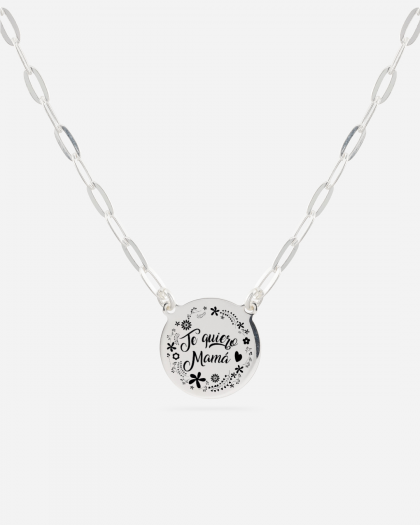 Collar personalizable Chiara plata