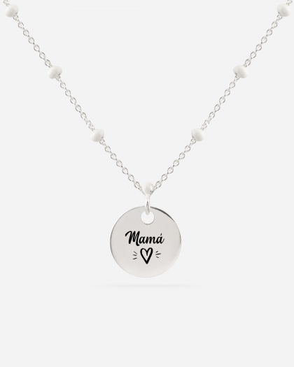 Collar personalizable Lucrezia plata