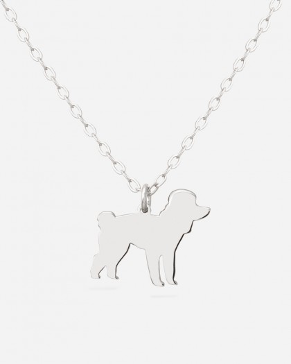 Collar Caniche Plata