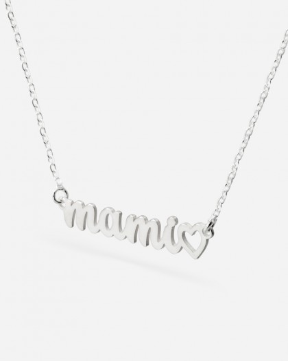 Collar Mami Love Plata