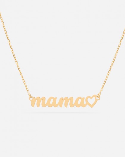 Collar Mama Love Doré