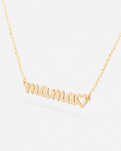 Collar Mama Love Doré