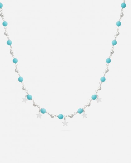 Collar turchese etoile Silver