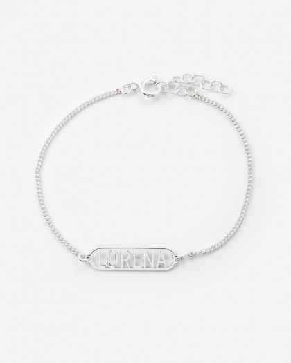 Pulsera con nombre Hellen Plata