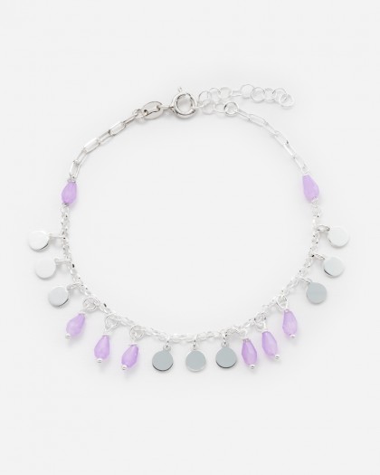 Pulsera Ametista moon Silver