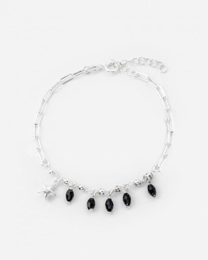 Pulsera Onice Estrella Silver