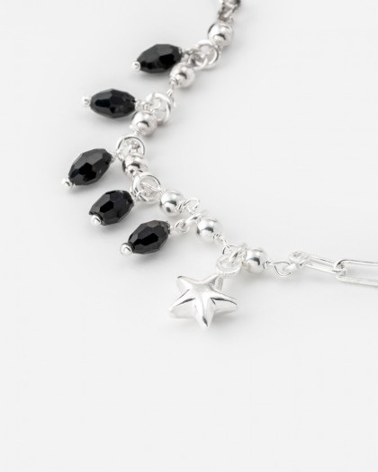 Pulsera Onice Estrella Silver