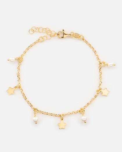 Pulsera Brigitte Estrellas Doré