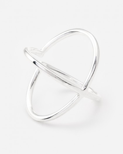 Anillo Ajustable Singular Plata