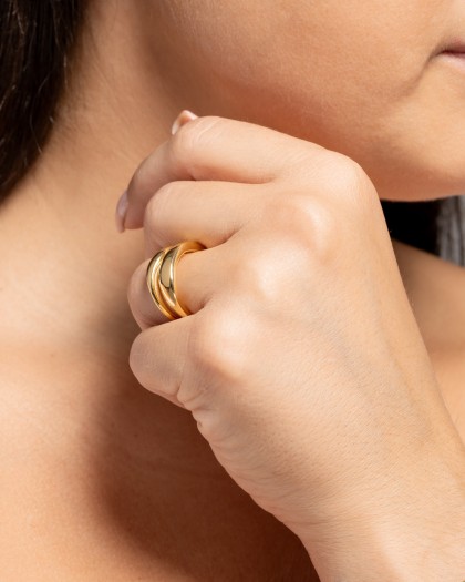 Anillo Ajustable Desire Doré