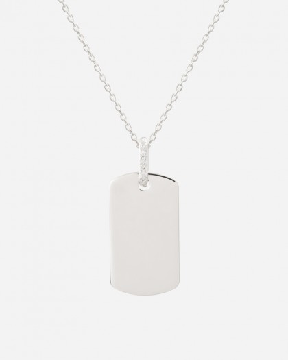 Collar Amy Medalla Plata