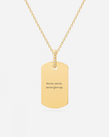 Collar Amy Medalla Doré