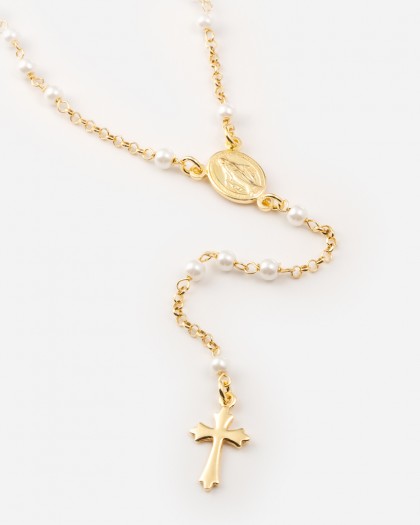 Rosario Virgen de la Milagrosa Oro