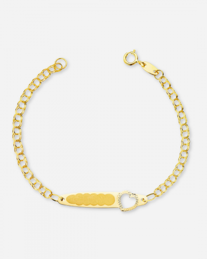 Pulsera bebé Hungarina Corazón