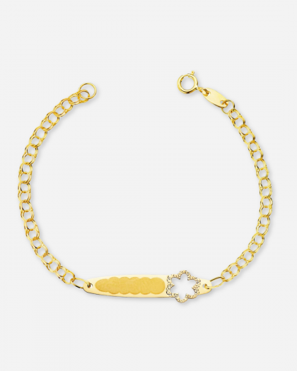 Pulsera bebé Hungarina flor