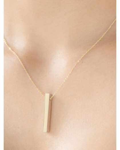 Collar Lingote Personalizado Doré