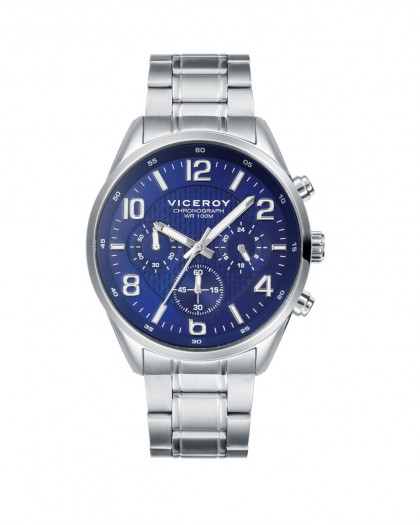 Reloj de hombre Magnum de acero con cronógrafo