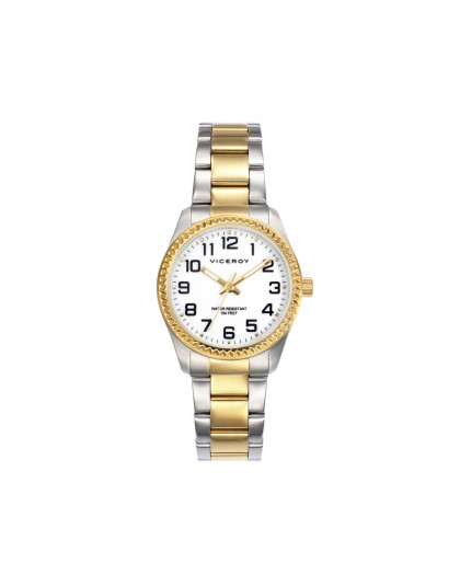 Reloj Viceroy de mujer con brazalete de acero ip dorado 40860-24