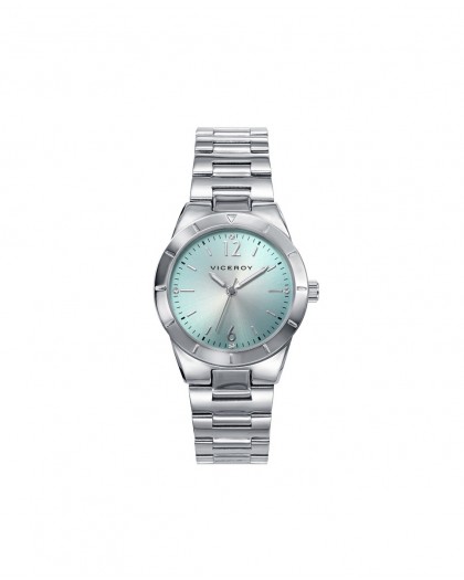 Reloj Viceroy de mujer Chic de acero y esfera azul 40870-35