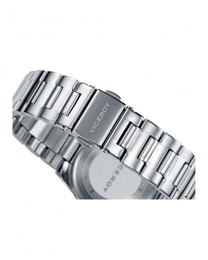 Reloj Viceroy de mujer Chic de acero y esfera azul 40870-35