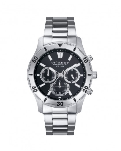 Reloj Viceroy de hombre Heat de acero con cronógrafo 401135-57