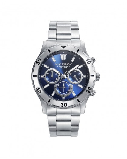 Reloj Viceroy de hombre Heat de acero con cronógrafo 401135-37
