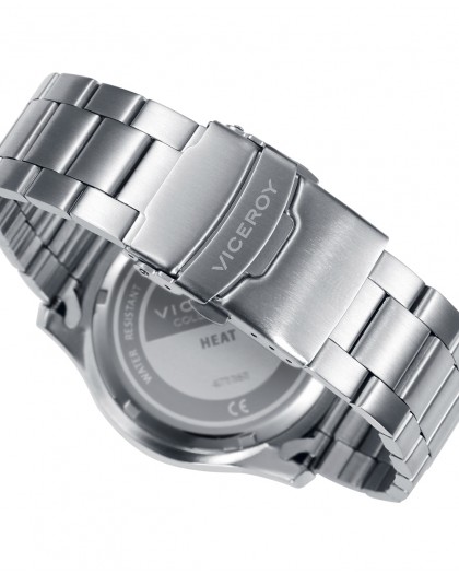 Reloj Viceroy de hombre Heat de acero con cronógrafo 401135-37