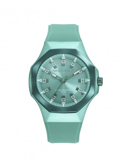 Reloj Viceroy colors caja de aluminio verde con bisel de acero 401232-67