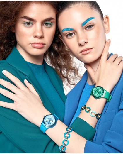 Reloj viceroy colors caja de aluminio azul con bisel de acero Ip azul 401232-37