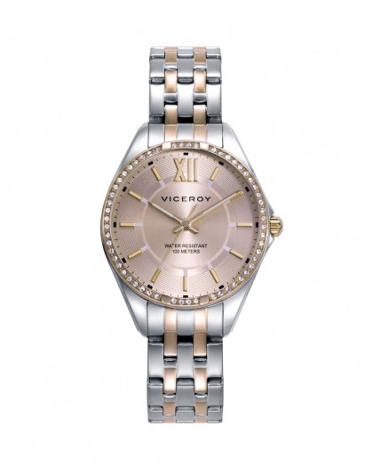 Reloj viceroy de Mujer Chic caja y brazalete bicolor de acero 401184-73